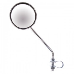 CHROMIUM PLATED 80mm BICYCLE MIRROR