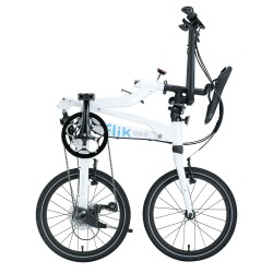  FLIK ΕΖV9 WHITE  Folding Bicycle